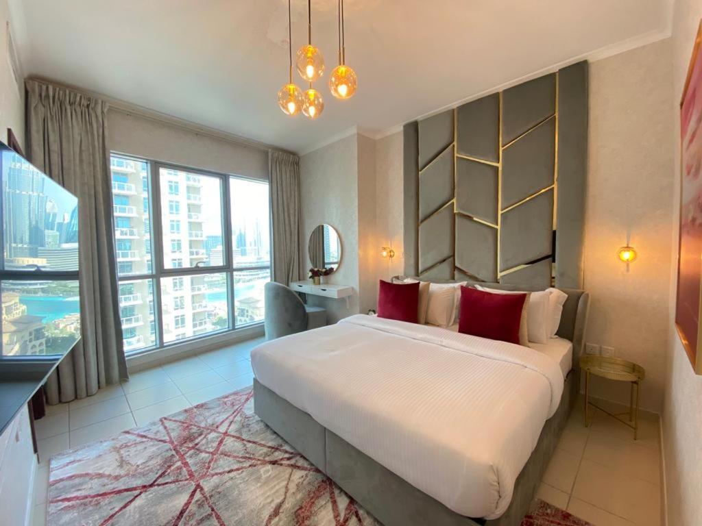 Durrani Homes - The Residences 5Br Besides Dubai Mall With Burjkhalifa And Fountain View Kültér fotó